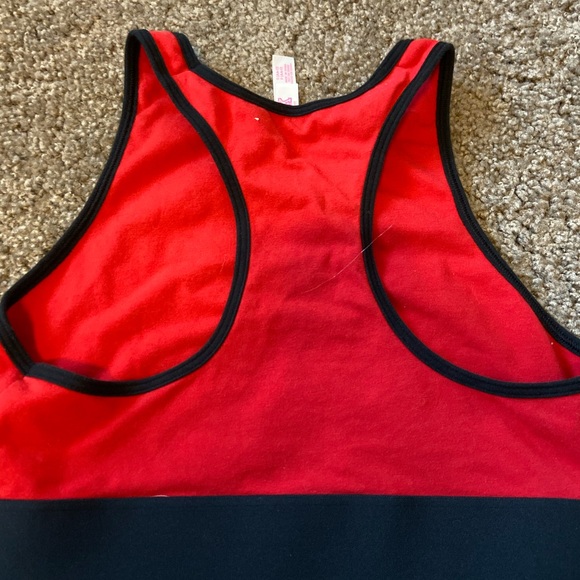 Pink VS Red Pink Nation Exercise Bra - Picture 2 of 3